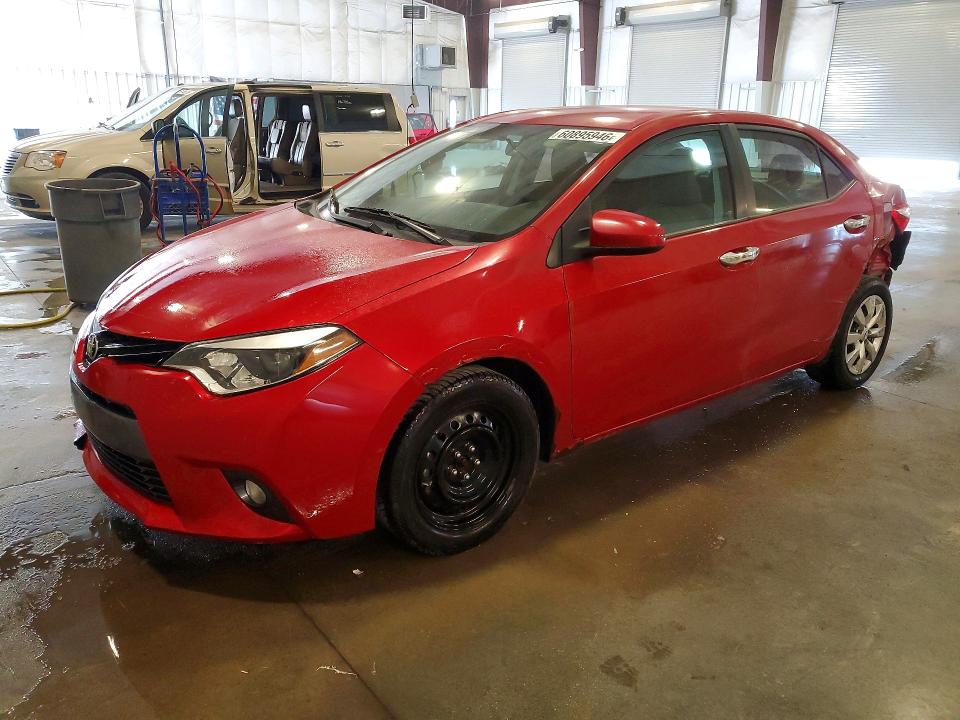 2015 Toyota Corolla VIN 5YFBURHE3FP209958 COPART salvage auction — REAR END, Mn - Cert Of Title-Prior Salvage, sold $1,650 on 2026-07-27 (photo 1)