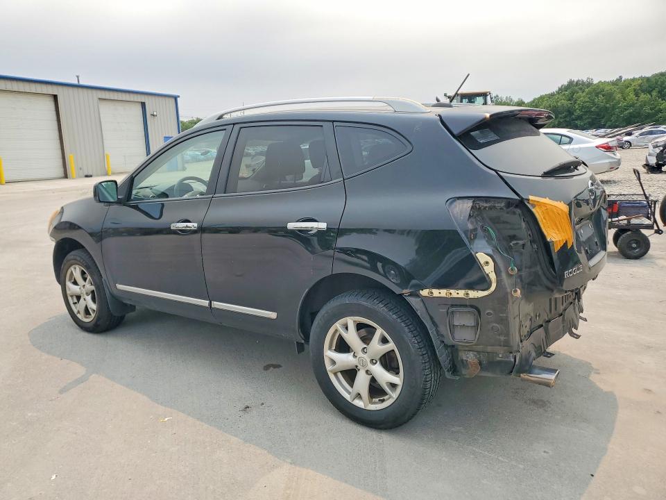 2011 Nissan Rogue sport VIN JN8AS5MVXBW252716 COPART salvage auction — REAR END, MA - CERT OF TITLE-RECONSTRCTD COLL, sold $375 on 2026-07-16 (photo 2)