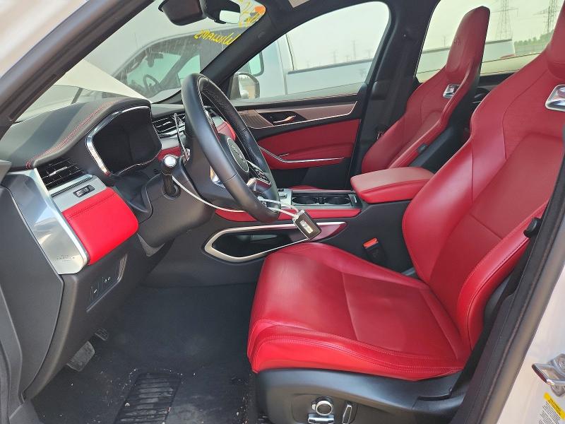 2025 Jaguar F-pace VIN SADCT2EX8SA750950 COPART salvage auction — FRONT END, Il - Salvage Certificate, sold $13,300 on 2026-09-10 (photo 7)