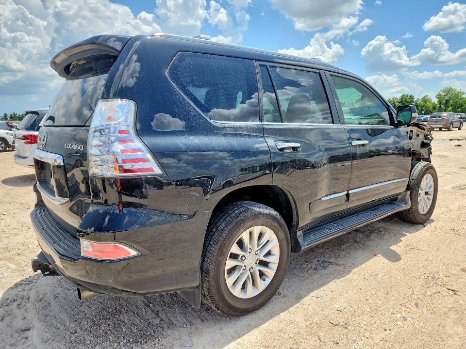 2018 Lexus Gx VIN JTJBM7FX9J5208566 COPART salvage auction — FRONT END, Tx - Salvage Vehicle Title, sold $150 on 2026-07-21 (photo 3)