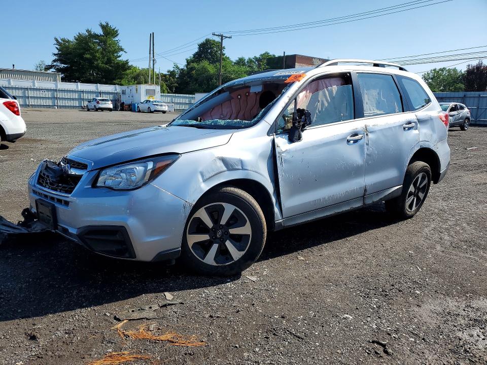 2017 Subaru Forester VIN JF2SJABC5HH499394 COPART salvage auction — FRONT END, CT - CERT OF TITLE-SALVAGE, sold $475 on 2026-07-24 (photo 1)