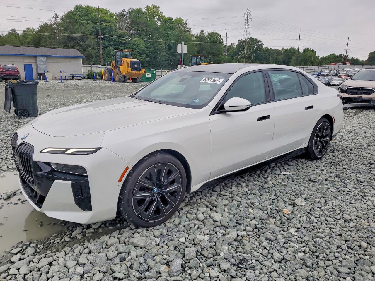 2023 BMW 7 Series VIN WBA23EH01PCN52467 COPART salvage auction — Mechanical, NC - SALVAGE CERTIFICATE OF TITLE, sold $46,750 on 2026-08-19 (photo 1)