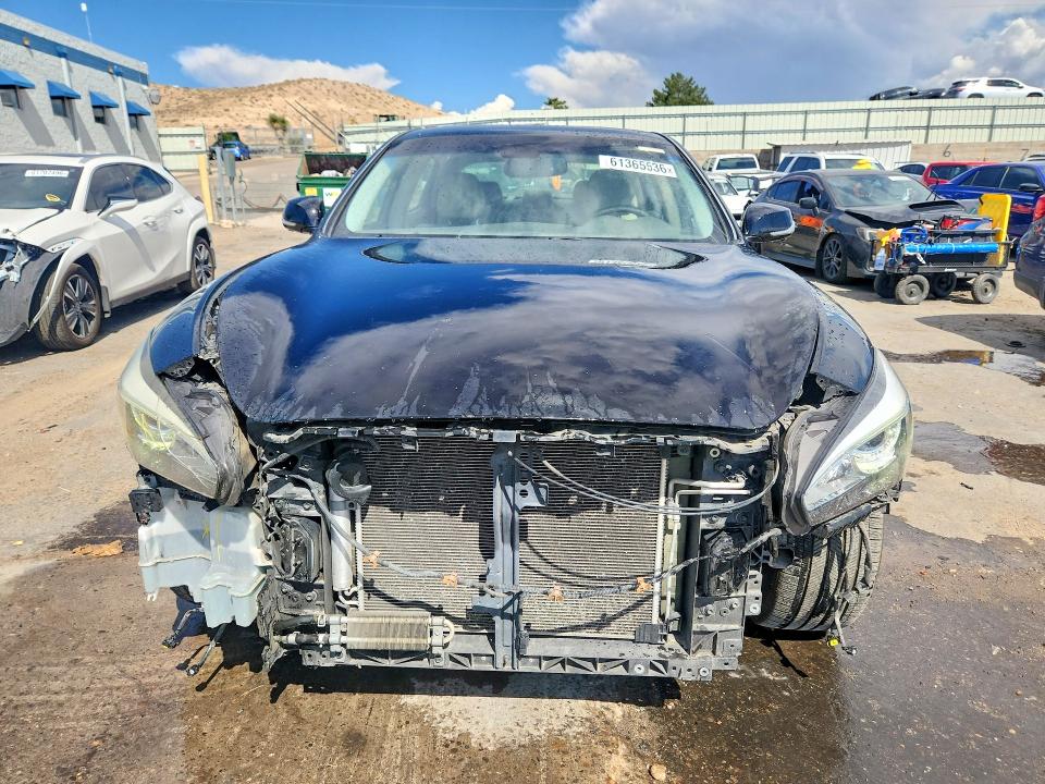 2015 Infiniti Q70 VIN JN1BY1PP9FM601325 COPART salvage auction — FRONT END, NM - CERT OF TITLE-SALVAGE, sold $1,700 on 2026-08-31 (photo 5)