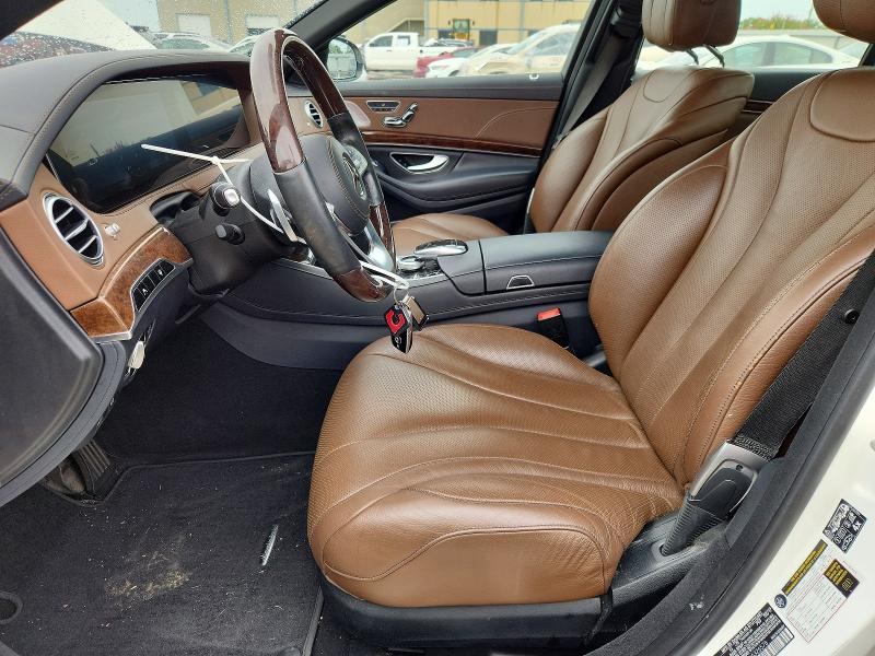 2018 Mercedes-benz S-klasse VIN WDDUG6GB7JA326578 COPART salvage auction — WATER/FLOOD, Salvage Title, sold $11,400 on 2026-07-30 (photo 7)