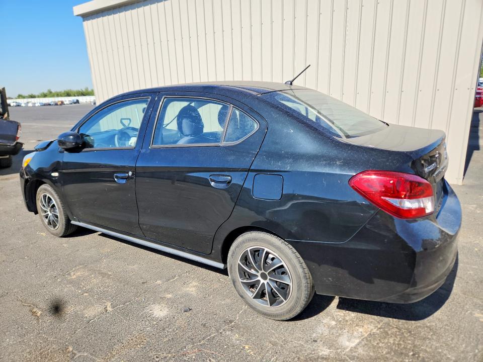 2019 Mitsubishi Mirage VIN ML32F3FJXKHF16207 COPART salvage auction — FRONT END, CA - SALVAGE CERTIFICATE, sold $850 on 2026-07-27 (photo 2)