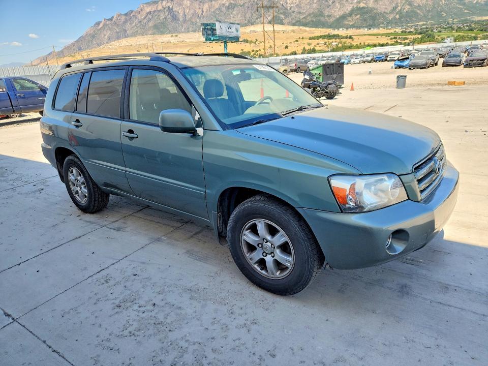 2005 Toyota Highlander VIN JTEEP21A150123412 COPART salvage auction — MECHANICAL, Ut - Certificate Of Title, sold $450 on 2026-07-27 (photo 4)