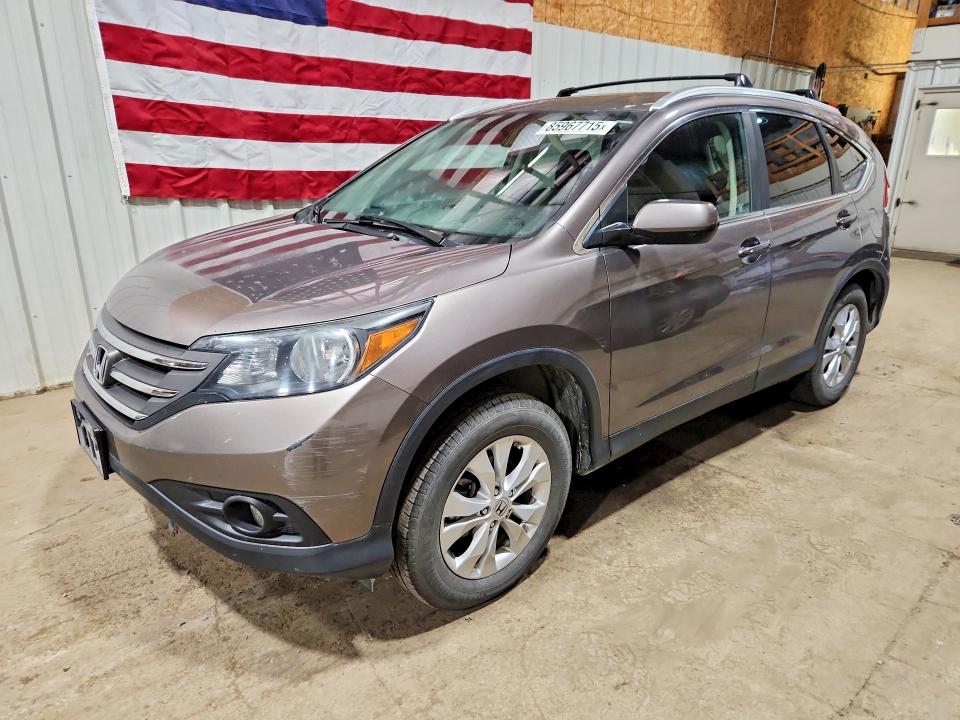 2012 Honda Cr-v VIN 5J6RM4H75CL055514 COPART salvage auction — REAR END, Ak - Bill Of Sale- Salvage, sold $625 on 2026-07-21 (photo 1)