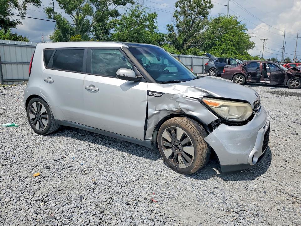 2014 Kia Soul VIN KNDJX3A50E7708792 COPART salvage auction — FRONT END, Salvage Title, sold $900 on 2026-07-24 (photo 4)