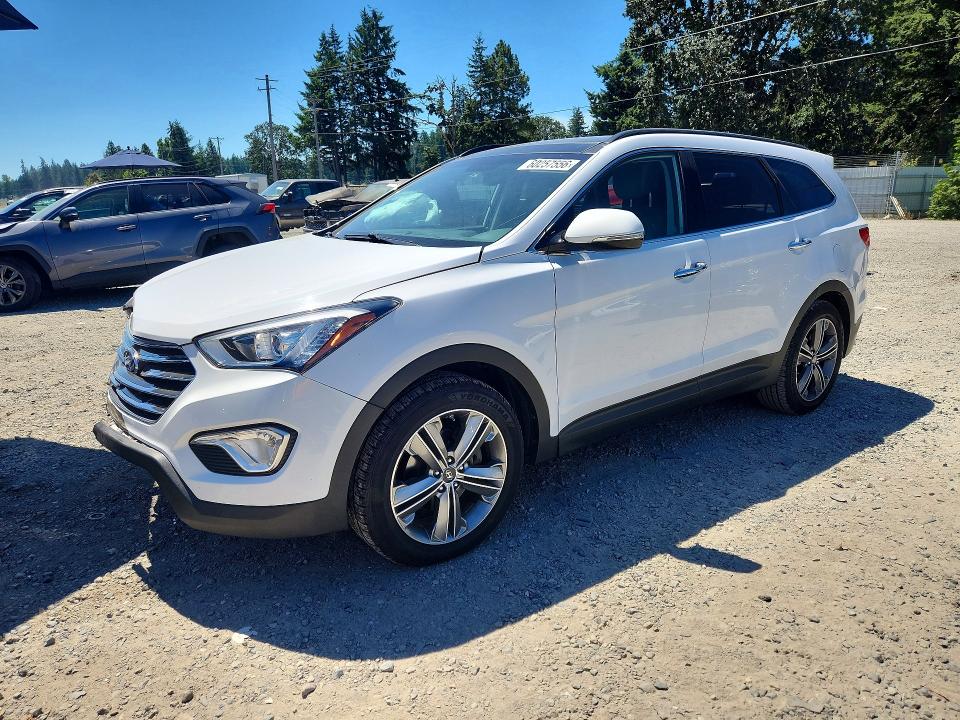 2013 Hyundai Santa fe VIN KM8SRDHF8DU000577 COPART salvage auction — SIDE, Wa - Bill Of Sale, sold $1,900 on 2026-07-31 (photo 1)