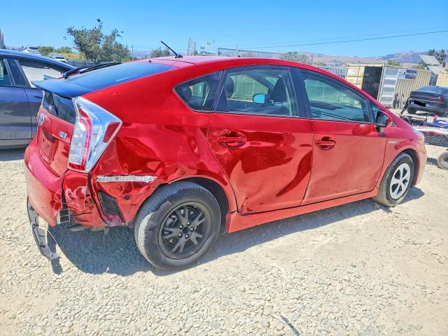 2015 Toyota Prius VIN JTDKN3DU2F0464845 COPART salvage auction — REAR END, Ca - Salvage Certificate, sold $4,500 on 2026-07-16 (photo 3)