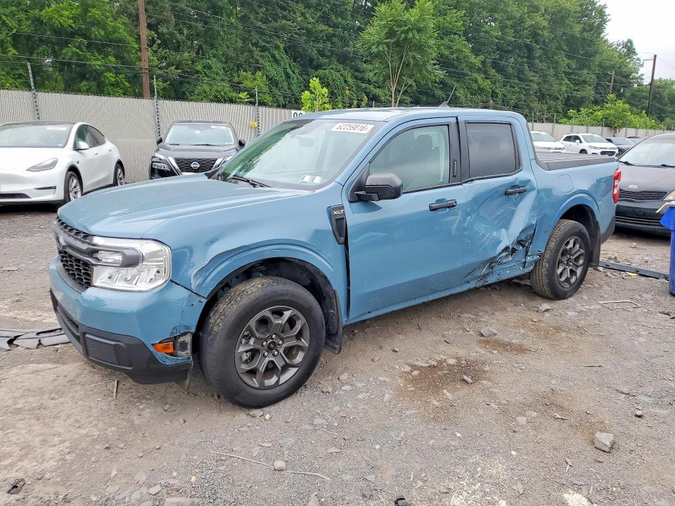 2023 Ford Maverick VIN 3FTTW8E31PRA45505 COPART salvage auction — SIDE, Pa - Certificate Of Salvage, sold $8,700 on 2026-08-31 (photo 1)