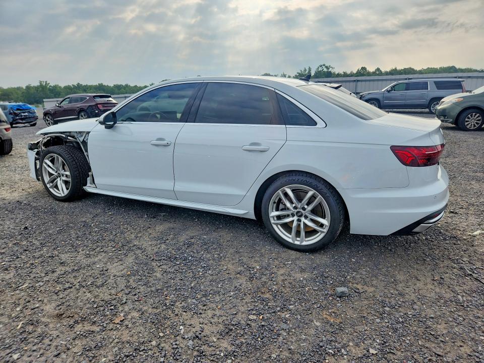 2022 Audi A4 VIN WAUEAAF4XNN007418 COPART salvage auction — FRONT END, VA - CERT OF TITLE - SALVAGE, sold $13,700 on 2026-09-09 (photo 2)