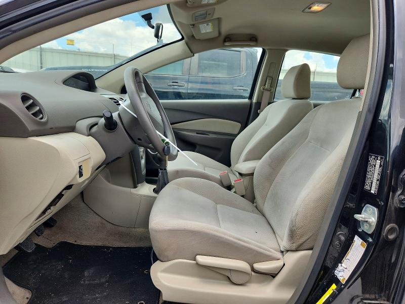 2010 Toyota Yaris VIN JTDBT4K35A4063572 COPART salvage auction — FRONT END, Tx - Salvage Vehicle Title, sold $500 on 2026-07-28 (photo 7)