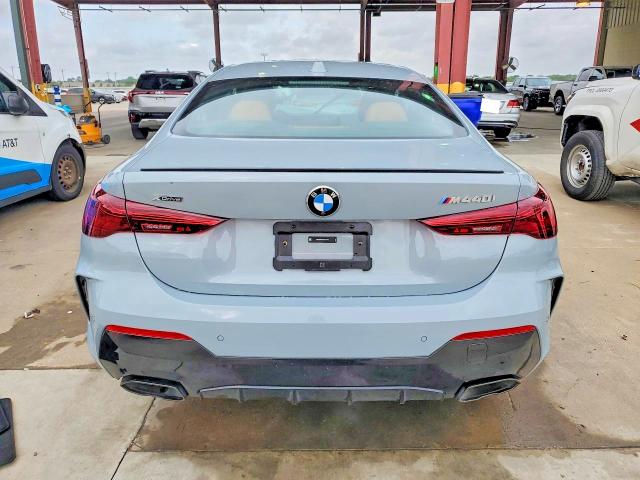 2026 BMW M440i VIN WBA83DA03TCX71777 COPART salvage auction — FRONT END, TX - CERTIFICATE OF TITLE, sold $12,700 on 2026-08-12 (photo 6)