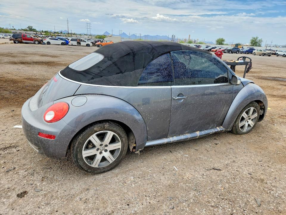 2006 Volkswagen Beetle VIN 3VWPF31Y66M300339 COPART salvage auction — WATER/FLOOD, Az - Cert Of Title - Salvage, sold $175 on 2026-07-31 (photo 3)