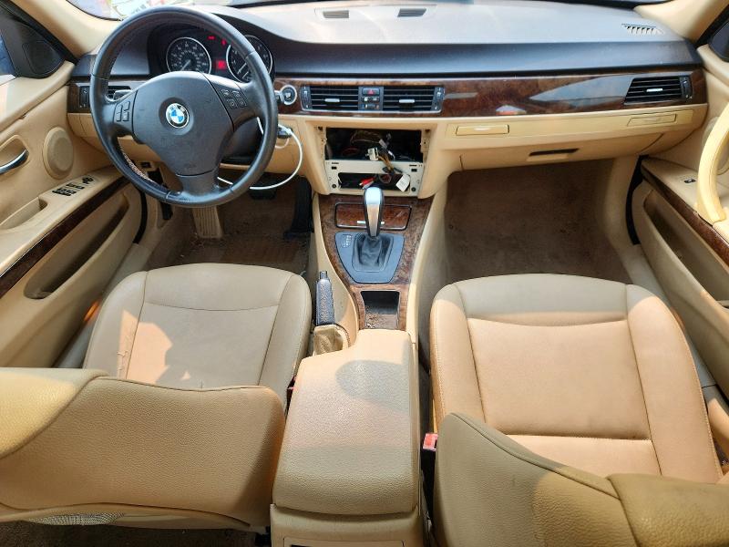 2009 BMW 3 series VIN WBAPH775X9NL82875 COPART salvage auction — FRONT END, NY - MV-907A SALVAGE CERTIFICATE, sold $80 on 2026-07-27 (photo 8)