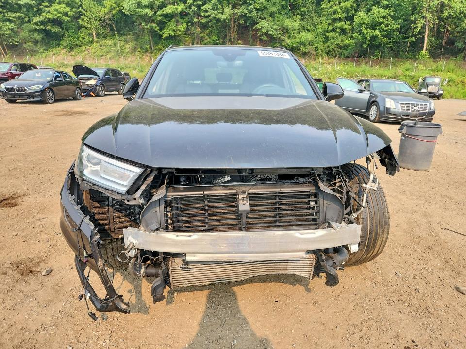 2020 Audi Q5 VIN WA1ANAFY9L2096075 COPART salvage auction — FRONT END, Fl - Certificate Of Destruction, sold $350 on 2026-07-23 (photo 5)