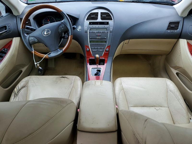 2007 Lexus Es 350 VIN JTHBJ46G572075971 COPART salvage auction — FRONT END, Ct - Cert Of Title-Salvage, sold $1,050 on 2026-07-16 (photo 8)