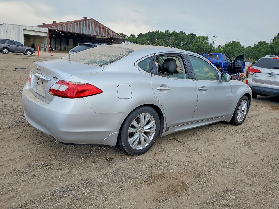 2011 Infiniti M37 VIN JN1BY1AP2BM325525 COPART salvage auction — WATER/FLOOD, LA - CERT OF TITLE-SALVAGE FLOOD, sold $125 on 2026-07-24 (photo 3)