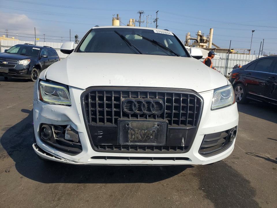 2017 Audi Q5 VIN WA1C2AFP3HA070898 COPART salvage auction — FRONT END, Ca - Salvage Certificate, sold $2,550 on 2026-07-29 (photo 5)