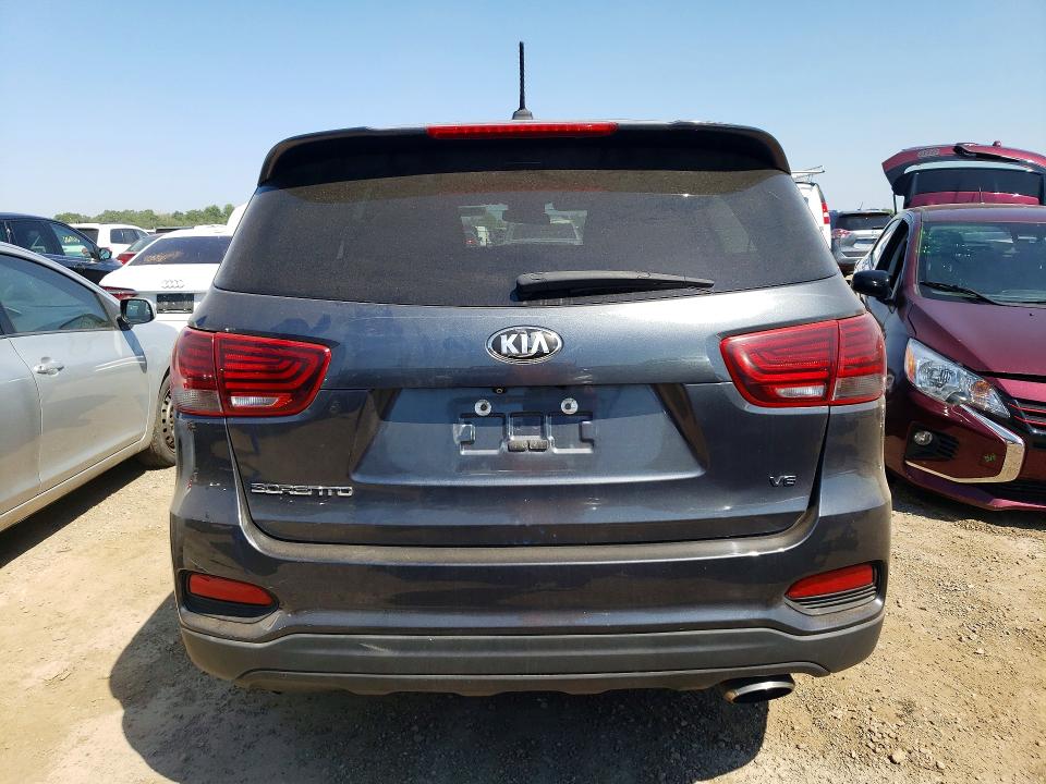 2020 Kia Sorento VIN 5XYPGDA58LG618841 COPART salvage auction — NORMAL WEAR, Il - Certificate Of Title, sold $3,250 on 2026-07-23 (photo 6)
