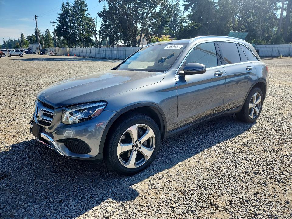 2019 Mercedes-benz Glc VIN WDC0G4KB4KV189236 COPART salvage auction — FRONT END, Wa - Bill Of Sale, sold $7,400 on 2026-07-10 (photo 1)