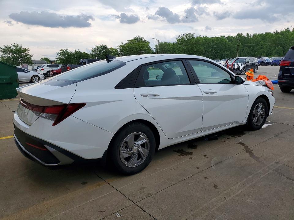 2025 Hyundai Elantra VIN KMHLL4DG3SU865720 COPART salvage auction — WATER/FLOOD, Ky - Cert Of Title-Salvage Water, sold $7,200 on 2026-07-16 (photo 3)
