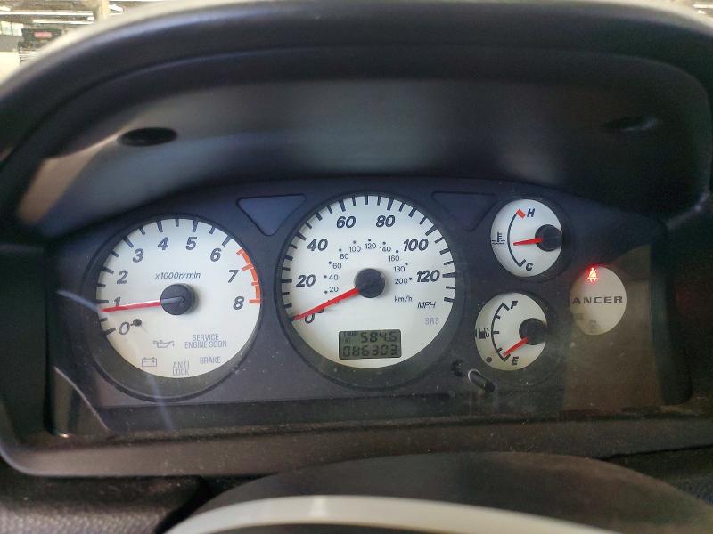 2004 Mitsubishi Lancer VIN JA3AJ66F74U052593 COPART salvage auction — MECHANICAL, IL - CERTIFICATE OF TITLE, sold $350 on 2026-07-13 (photo 9)