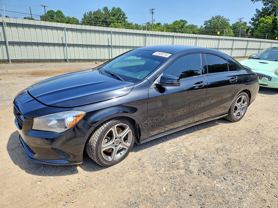 2018 Mercedes-benz Cla-klasse VIN WDDSJ4EB4JN536077 COPART salvage auction — MINOR DENT/SCRATCHES, LA - CERTIFICATE OF TITLE (P), sold $2,800 on 2026-08-13 (photo 1)