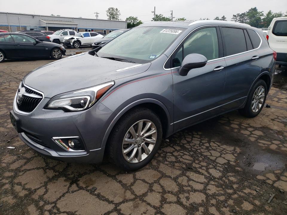 2020 Buick Envision VIN LRBFX2SA6LD060335 COPART salvage auction — SIDE, CT - CERT OF TITLE-SALVAGE, sold $1,150 on 2026-07-24 (photo 1)