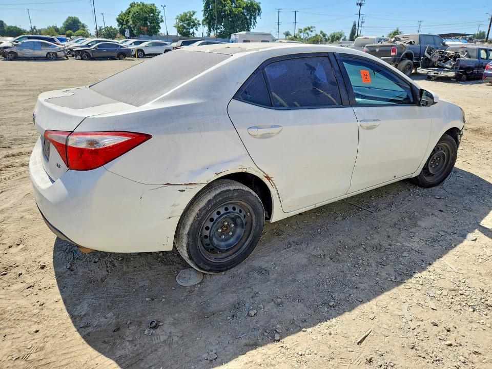 2015 Toyota Corolla VIN 5YFBURHE0FP276226 COPART salvage auction — FRONT END, Ca - Dis/Dlr/Exp App For Dup Clean, sold $800 on 2026-07-27 (photo 3)