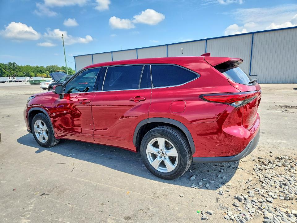 2020 Toyota Highlander VIN 5TDZZRAH0LS506502 COPART salvage auction — MINOR DENT/SCRATCHES, Fl - Certificate Of Title, sold $13,300 on 2026-07-29 (photo 2)