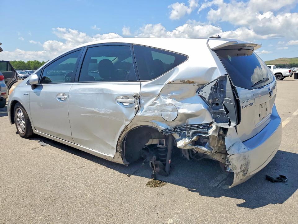 2012 Toyota VIN JTDZN3EU4C3133837 COPART salvage auction — REAR END, NY - MV-907A SALVAGE CERTIFICATE, sold $1,450 on 2026-07-20 (photo 2)