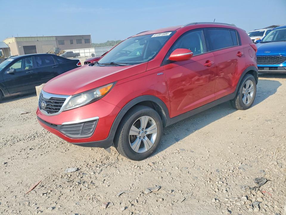 2013 Kia Sportage VIN KNDPBCA22D7361060 COPART salvage auction — NORMAL WEAR, Ks - Dealer Only Clean Title, sold $100 on 2026-07-28 (photo 1)