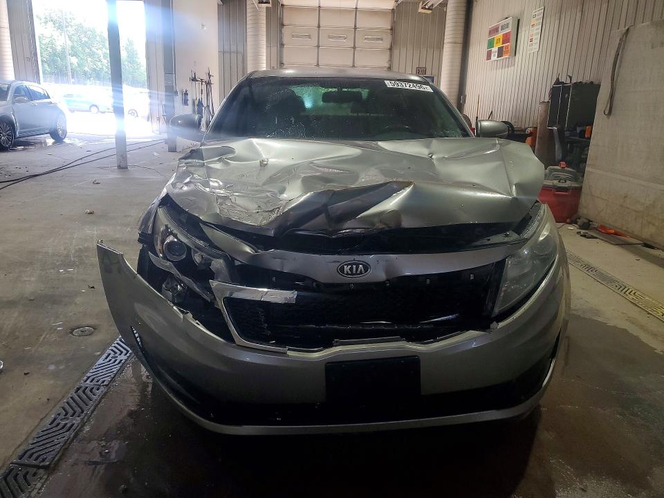 2012 Kia Optima VIN 5XXGM4A77CG075254 COPART salvage auction — FRONT END, Pa - Certificate Of Salvage, sold $575 on 2026-07-13 (photo 5)