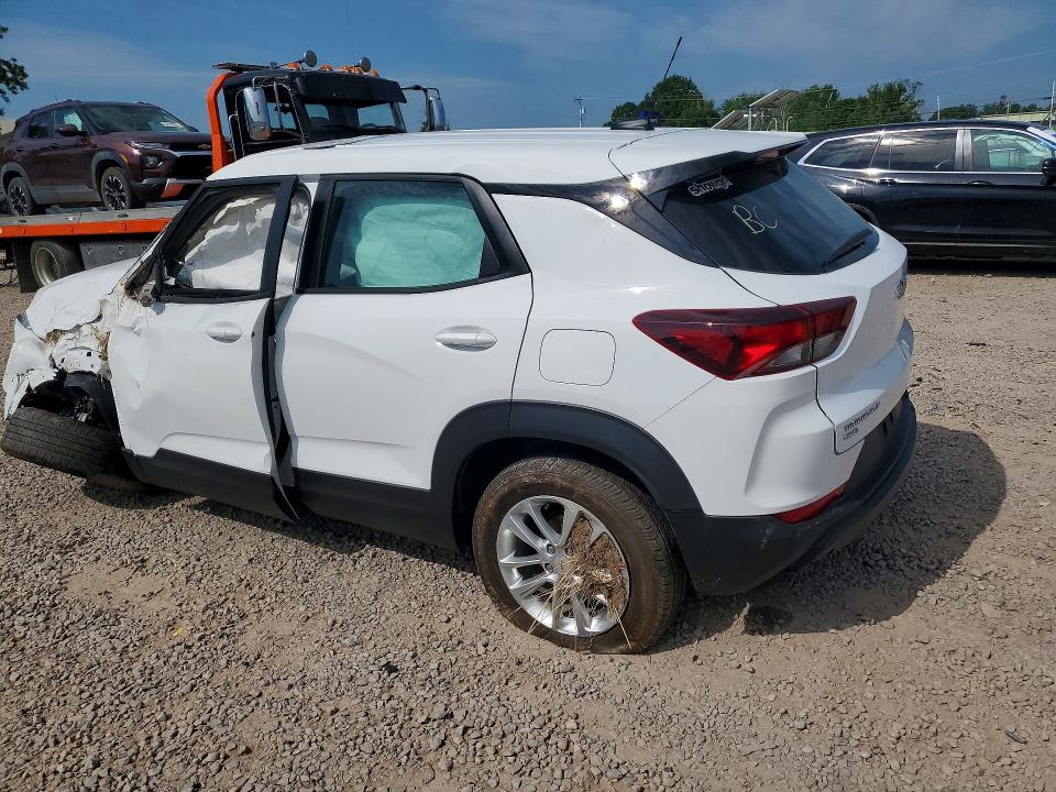 2025 Chevrolet Trailblazer VIN KL79MNSL1SB164782 COPART salvage auction — ROLLOVER, Va - Cert Of Title - Salvage, sold $250 on 2026-07-28 (photo 2)