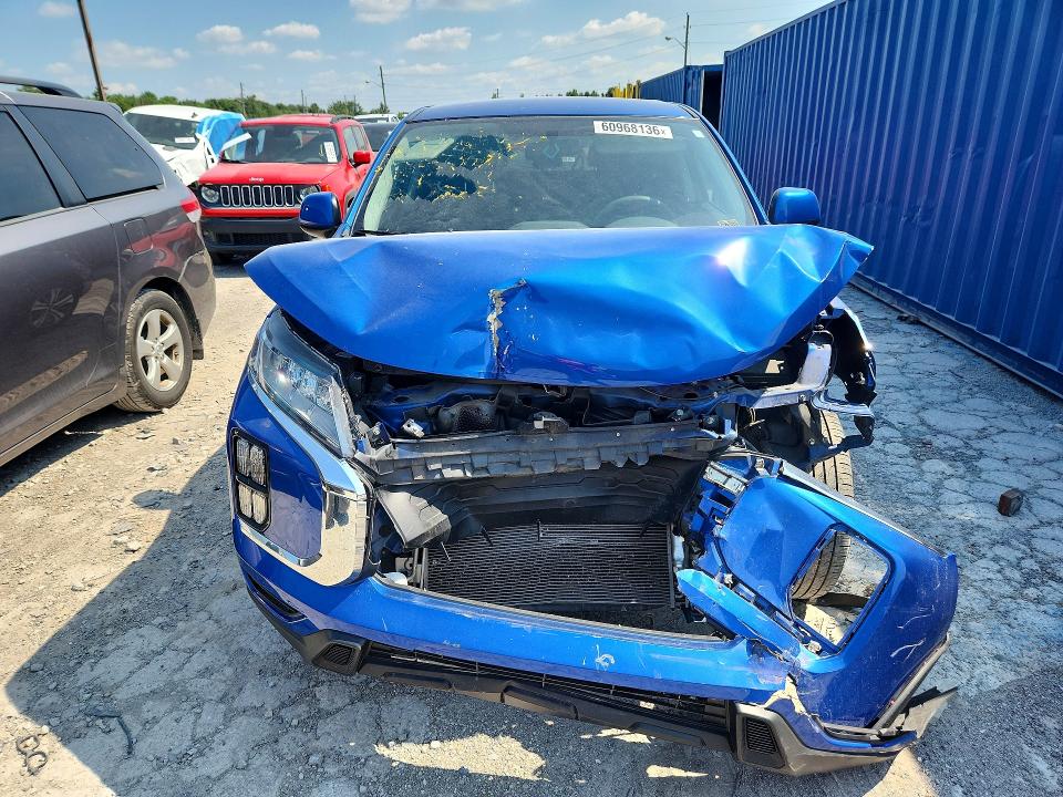 2020 Mitsubishi Outlander VIN JA4AP3AU6LU007366 COPART salvage auction — FRONT END, In - Cert Of Title-Salvage Title, sold $2,350 on 2026-09-04 (photo 5)