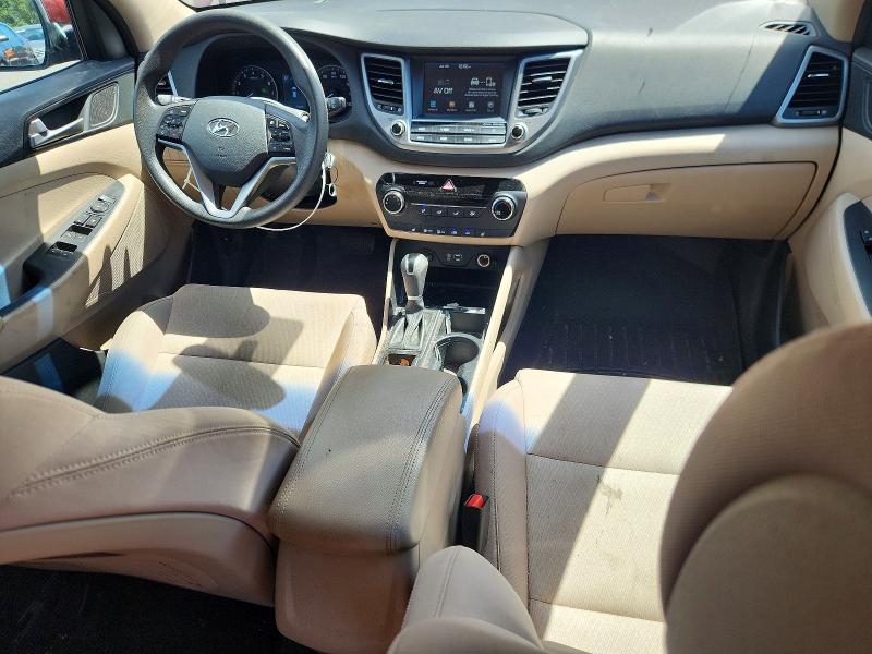 2018 Hyundai Tucson VIN KM8J3CA42JU662439 COPART salvage auction — ENGINE BURN, OR - SALVAGE TITLE CERTIFICATE, sold $1,200 on 2026-09-02 (photo 8)