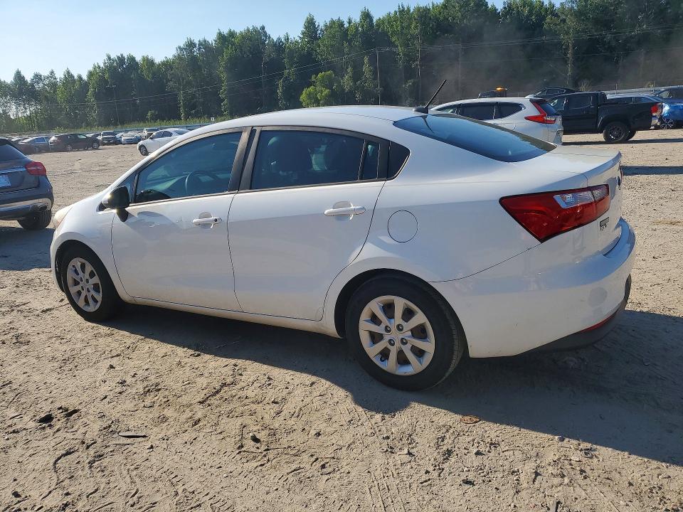 2016 Kia Rio VIN KNADM4A34G6688112 COPART salvage auction — MECHANICAL, VA - CERTIFICATE OF TITLE, sold $275 on 2026-07-28 (photo 2)