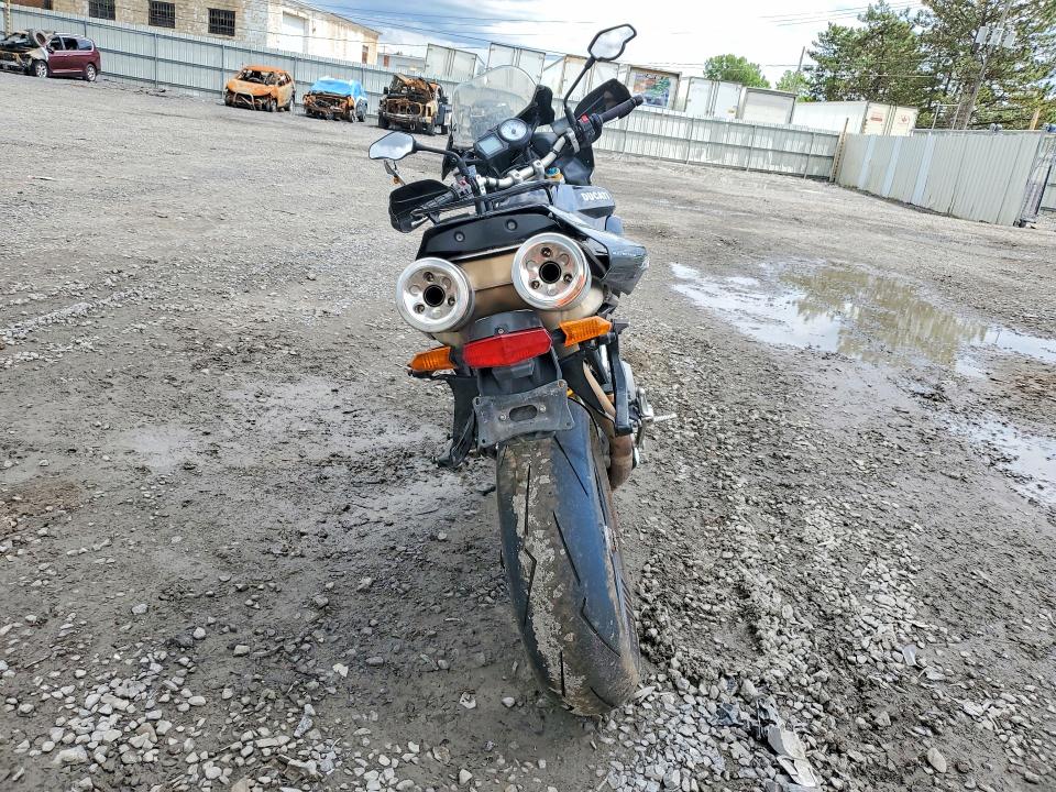 2008 Ducati Multistrada VIN ZDM1VACP48B021684 COPART salvage auction — SIDE, NY - MV-907A SALVAGE CERTIFICATE, sold $500 on 2026-08-06 (photo 4)