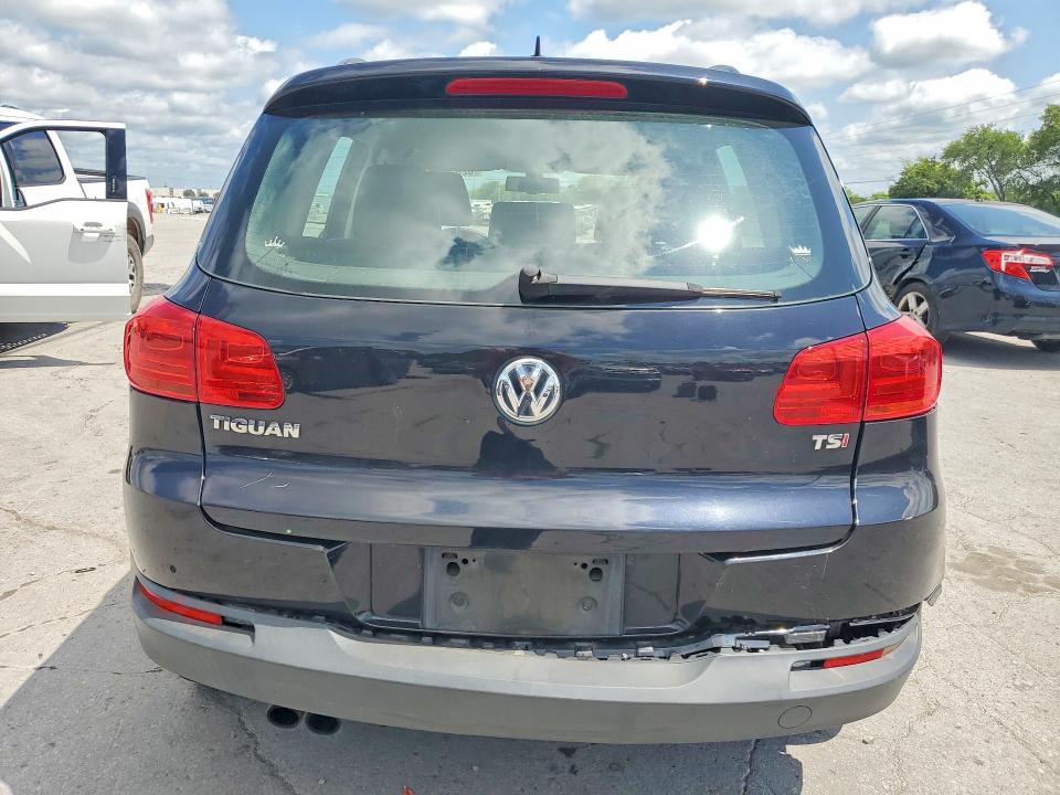 2016 Volkswagen Tiguan VIN WVGBV7AX7GW548420 COPART salvage auction — FRONT END, TN - CERTIFICATE OF TITLE, sold $250 on 2026-07-29 (photo 6)
