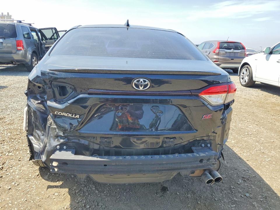 2020 Toyota Corolla VIN JTDS4RCE1LJ019177 COPART salvage auction — REAR END, Ca - Salvage Certificate, sold $6,000 on 2026-07-31 (photo 6)
