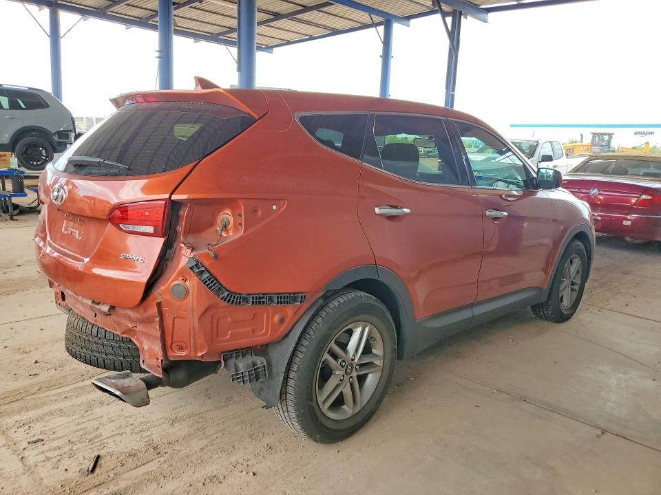 2017 Hyundai VIN 5XYZT3LB7HG457567 COPART salvage auction — REAR END, AZ - CERT OF TITLE - SALVAGE, sold $2,600 on 2026-07-28 (photo 3)