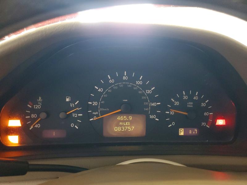 2003 Mercedes-benz Clk-class VIN WDBLK65G53T135413 COPART salvage auction — FRONT END, MO - CERTIFICATE OF TITLE, sold $1,000 on 2026-07-28 (photo 9)
