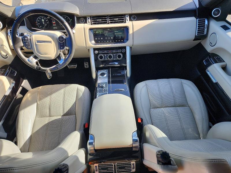 2017 Land rover RANGE ROVER VIN SALGS2FE2HA363583 COPART salvage auction — MINOR DENT/SCRATCHES, Salvage Title, sold $1,650 on 2026-07-27 (photo 8)