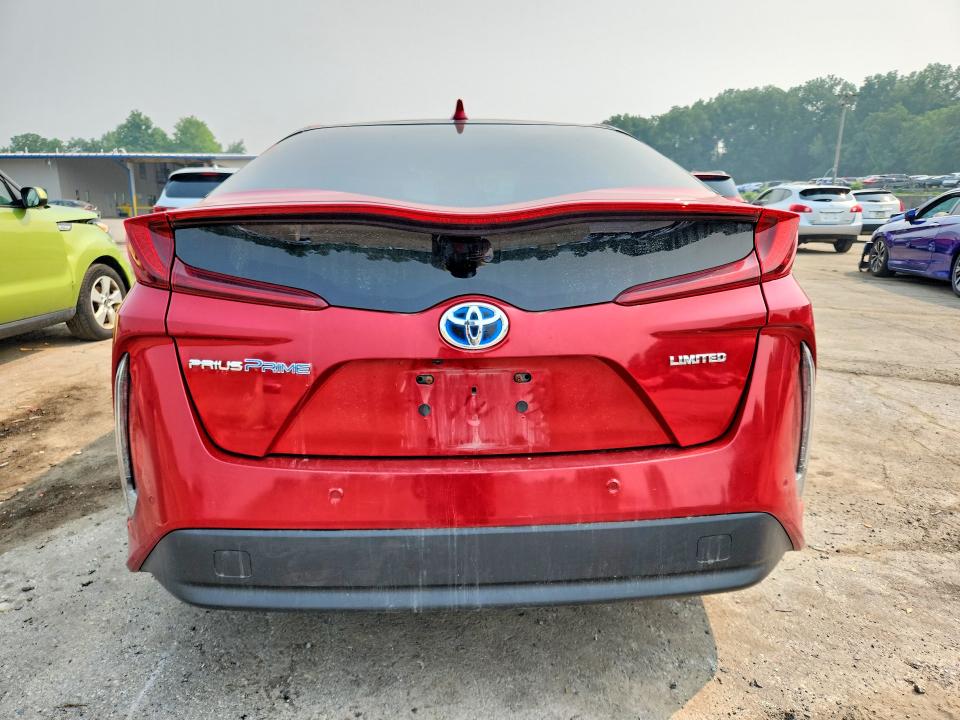 2020 Toyota Prius VIN JTDKARFP0L3124061 COPART salvage auction — FRONT END, Ny - Mv-907A Salvage Certificate, sold $350 on 2026-07-30 (photo 6)