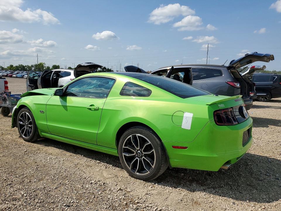 2014 Ford Mustang VIN 1ZVBP8CF8E5245932 COPART salvage auction — FRONT END, Ia - Cert Of Title-Salvage Title, sold $7,100 on 2026-08-19 (photo 2)