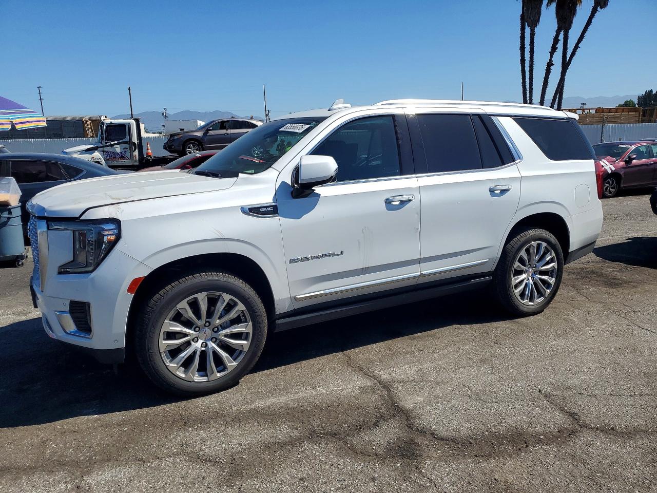 2023 GMC Yukon VIN 1GKS2DKL3PR371357 COPART salvage auction — Front End, Sc - Salvage Title, sold $31,250 on 2026-09-25 (photo 1)