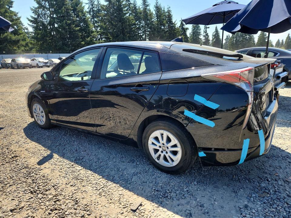2016 Toyota Prius VIN JTDKBRFU2G3014041 COPART salvage auction — REAR END, Wa - Bill Of Sale, sold $2,400 on 2026-07-21 (photo 2)