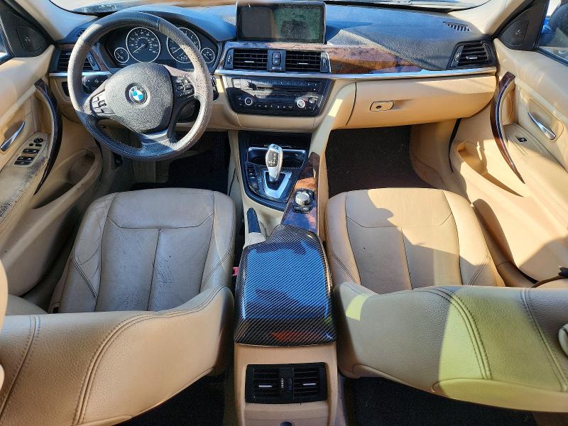 2014 BMW 3er VIN WBA3B1G51ENS77813 COPART salvage auction — SIDE, Tx - Certificate Of Title (P), sold $250 on 2026-07-20 (photo 8)